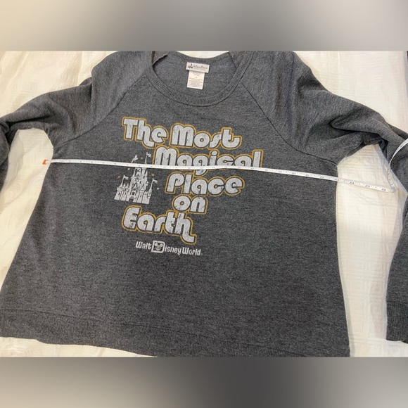 Disney Parks lightweight sweatshirt WDW The Most Magical Place on Earth castleXL - Picture 6 of 9